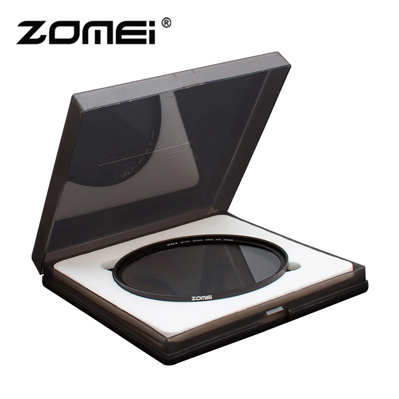 Zomei Камера Ультрафиолетовый фильтр Slim UV тонкий MCUV фильтр filtro 40.5 49 52 55 58 62 67 72 77 82 мм объектива для Canon Nikon