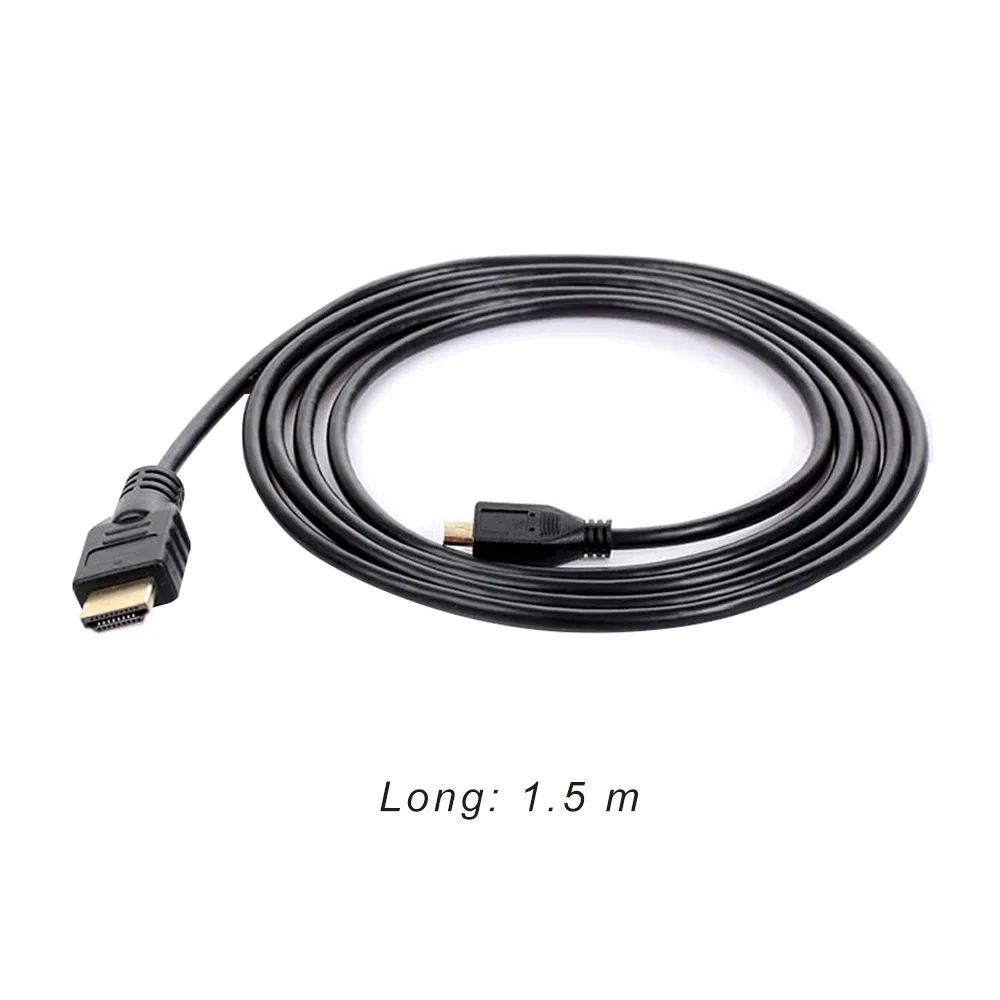 MicroUSB 1 5 м Micro USB к HDMI кабель Универсальный 1080 P HDTV адаптер для samsung Galaxy Note 3 S2 S3 s4 S5 htc LG