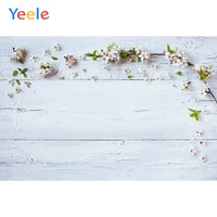 yeele petal bouquet white wooden board texture plank goods scene photography backgrounds photographic backdrops for photo studio