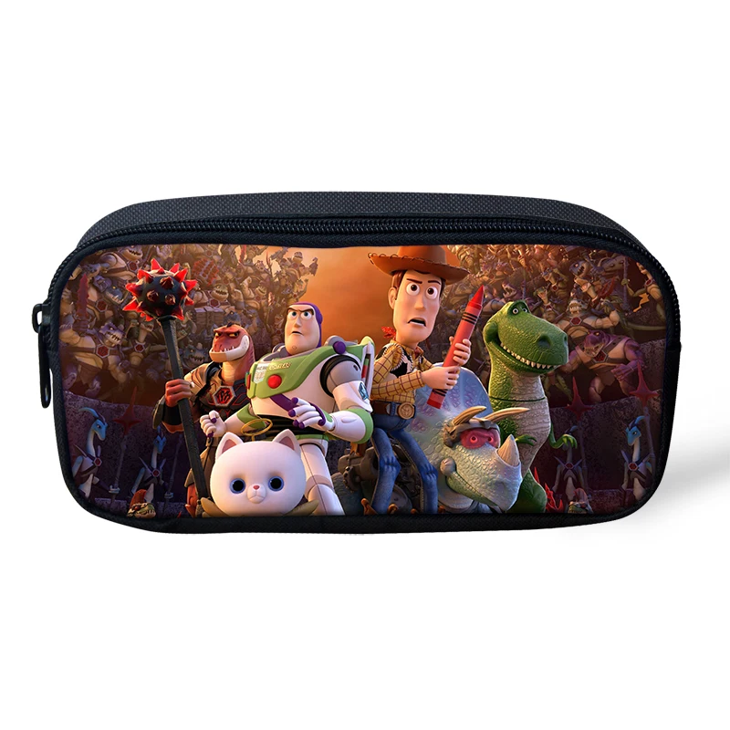 Thikin Toy Story ручка сумка для мальчиков пеналы джинсовый пенал для девочек макияж хранения сумки ручка кошельки для детей
