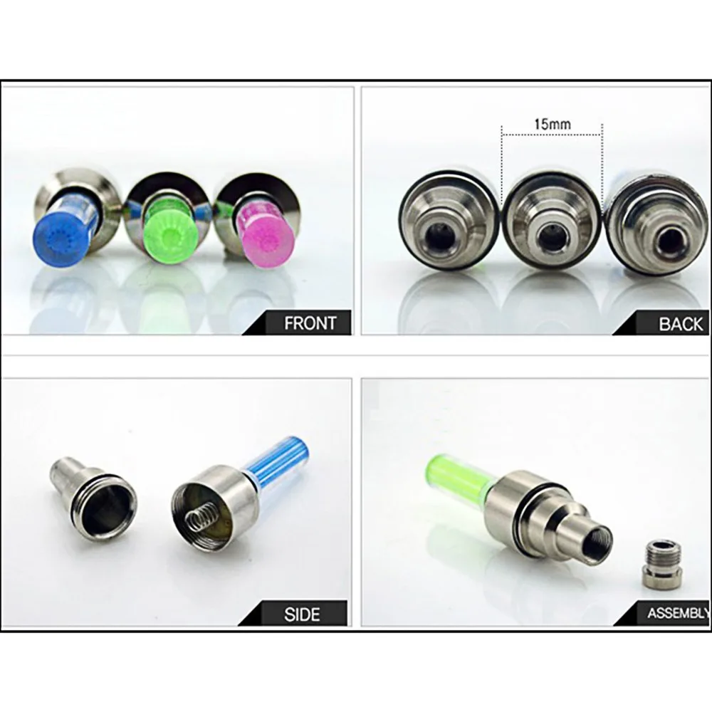 2 шт./компл. светодиодный неоновый клапан светильник для защиты от пыли