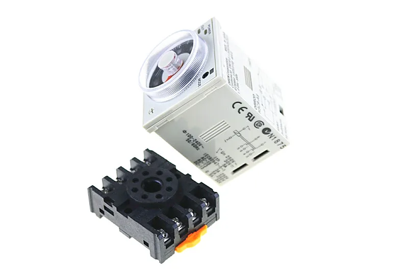 H3CR-A8 8 pin AC/DC 24-240V Реле времени 24-240VAC/24-240VDC таймер