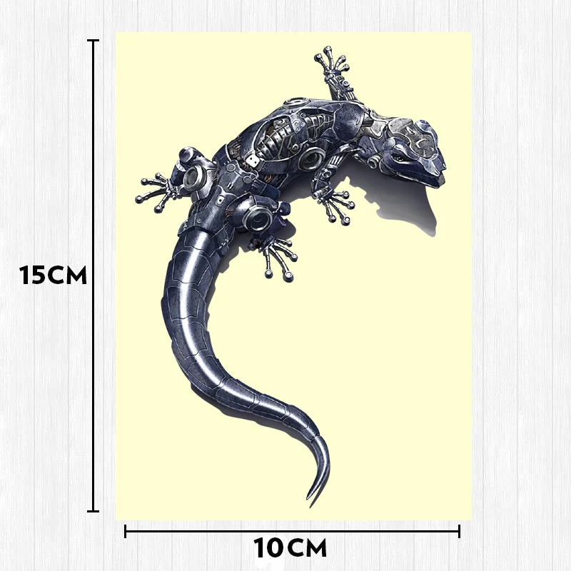 Автостайлинг Aliauto механическая забавная Автомобильная наклейка Gecko
