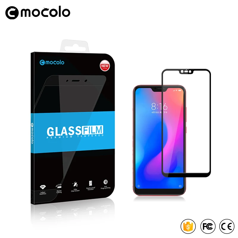 Mocolo 2.5D 9 H полное покрытие закаленное стекло пленка защитное стекло на сиоми ми 8 лайт Xiaomi mi 8 Lite mi 8 4/6 64/128 ГБ Xio mi легкий защитный