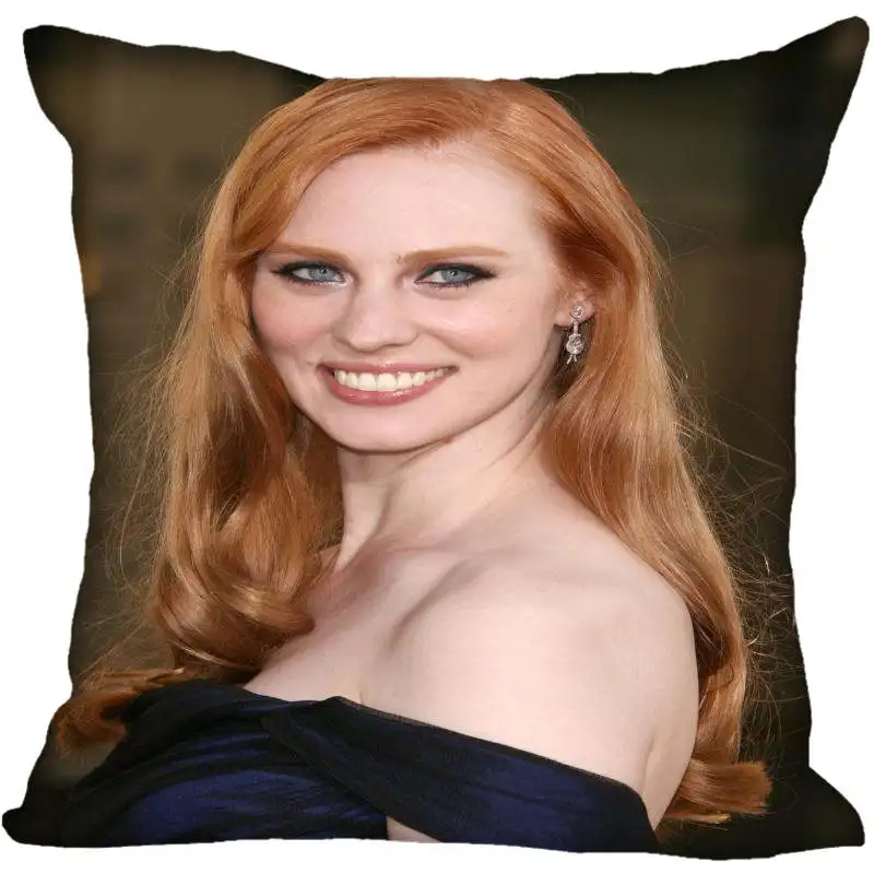 

Custom Deborah Ann Woll Square Pillowcase Custom Zippered Bedroom Home Pillow Cover Case 1pcs custom 40x40cm