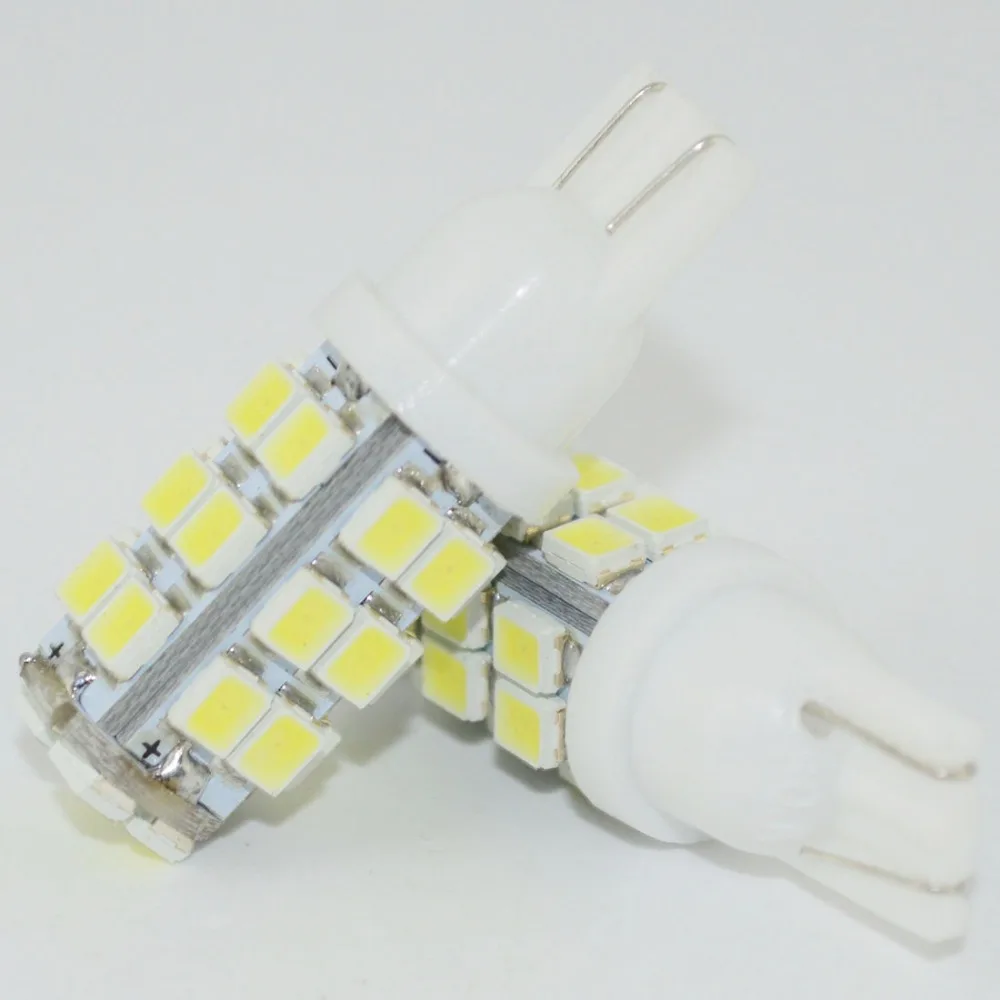 10 шт Автомобильные светодиодные фары 12V T10 SMD 1210 28SMD 28 smd 1206 168 194 Светодиодные W5W
