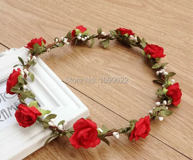 Женский венок с зелеными листьями 3 шт./лот|bridesmaid headpieces|headband bohoboho hair |