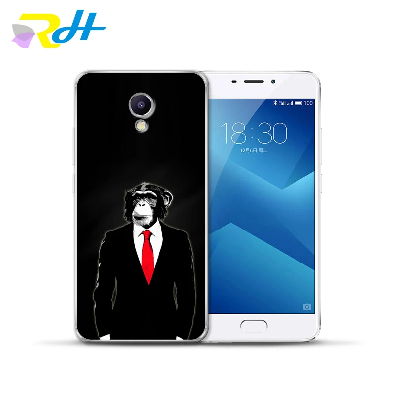 Чехол Etui для Meizu U10 U20 M5 Note M5C M3C Pro 6 M3S Max M5S M6 M3 модный черно-белый чехол 8 сезона |