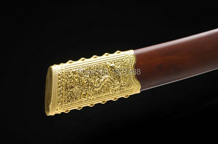 106 см * высококачественные китайские ножи WUSHU/KungFu Sword KangXi из марганцевой стали с
