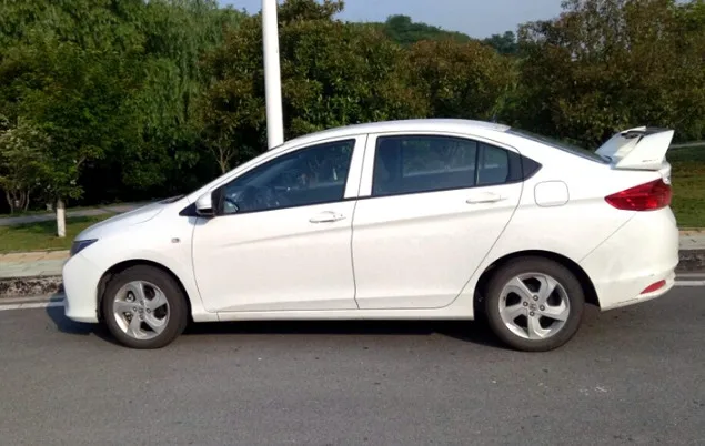 Для Honda Civic 2006-2015 спойлер Высокое качество ABS Материал заднее крыло автомобиля