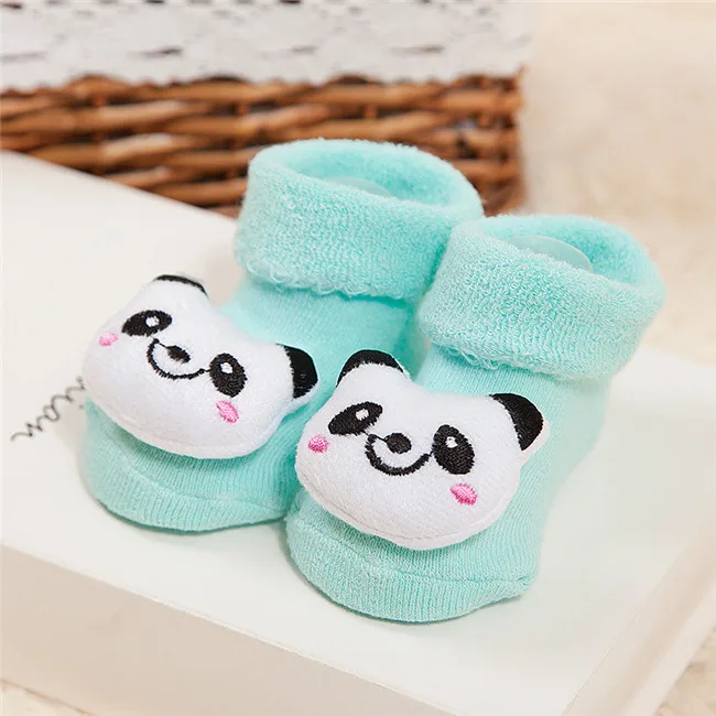 Pink Strawberry Cartoon Baby Socks for Girls Boys Cotton Newborn Toddlers Mix Colors 0-12M | Детская одежда и обувь