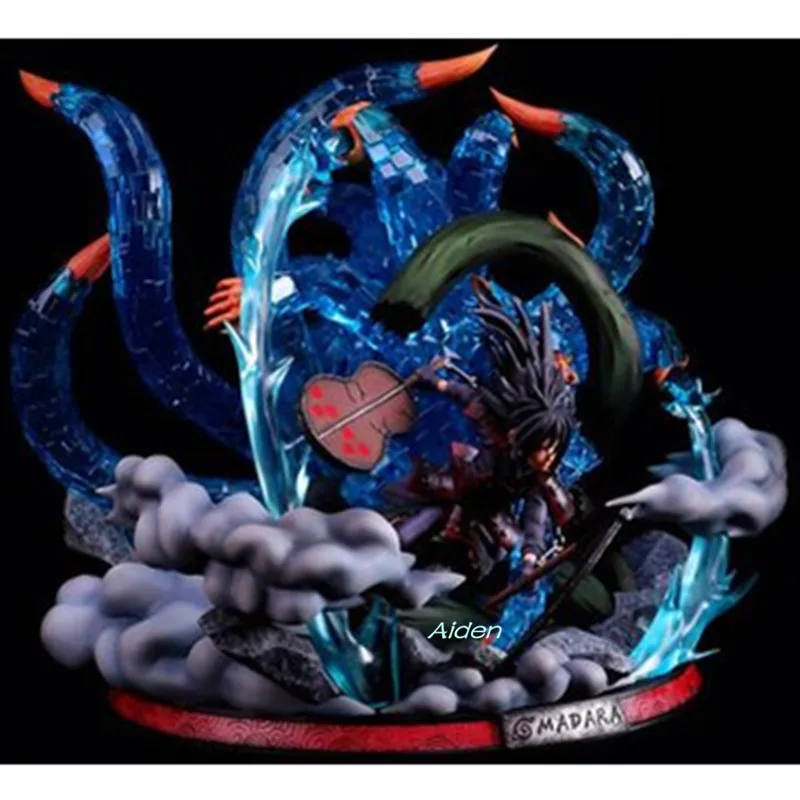 11 &quotСтатуя Наруто бюст Учиха Мадара полная длина портрет Susanoo кююби ГК фигурку