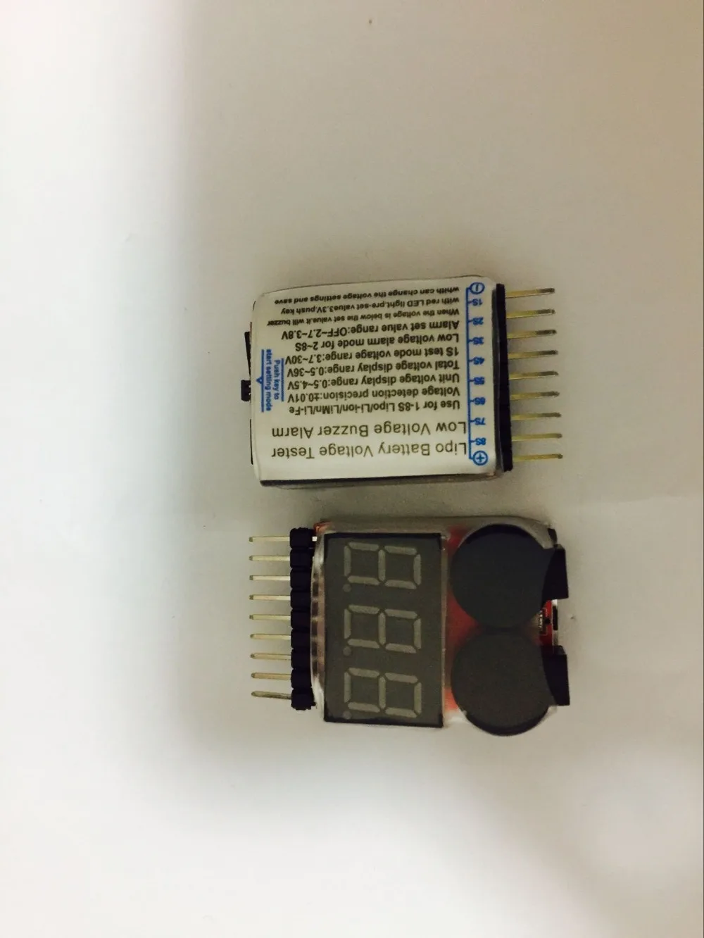 5 шт. для 1 8S Lipo/li ion/Fe Напряжение батареи 2 в тестер низкое напряжение звуковой
