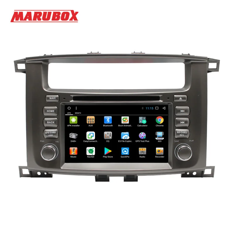 MARUBOX головное устройство 2Din Android 7 1 &quotдля Land Cruiser 100 2002 2007 GPS Navi Стерео Радио
