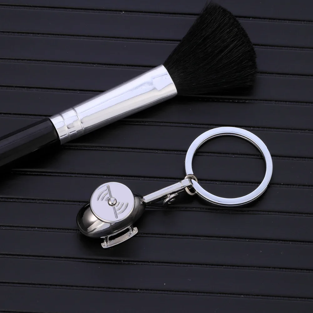 Helicopter Keychains Airplane Key Keychain Key Rings Metal Airplane Key chains Keychain Hand Made Solid Small Plane