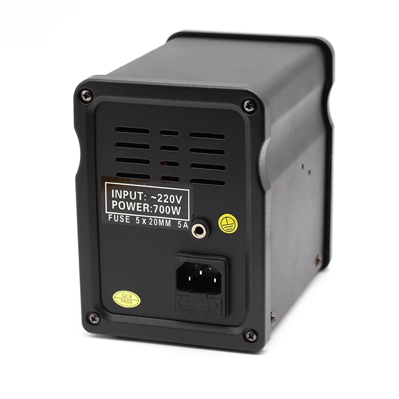 700 Вт 858D ESD паяльная станция светодиодный цифровой паяльная станция BGA паяльная станция горячего воздуха пистолет+ нагреватель для 8858 8586 858