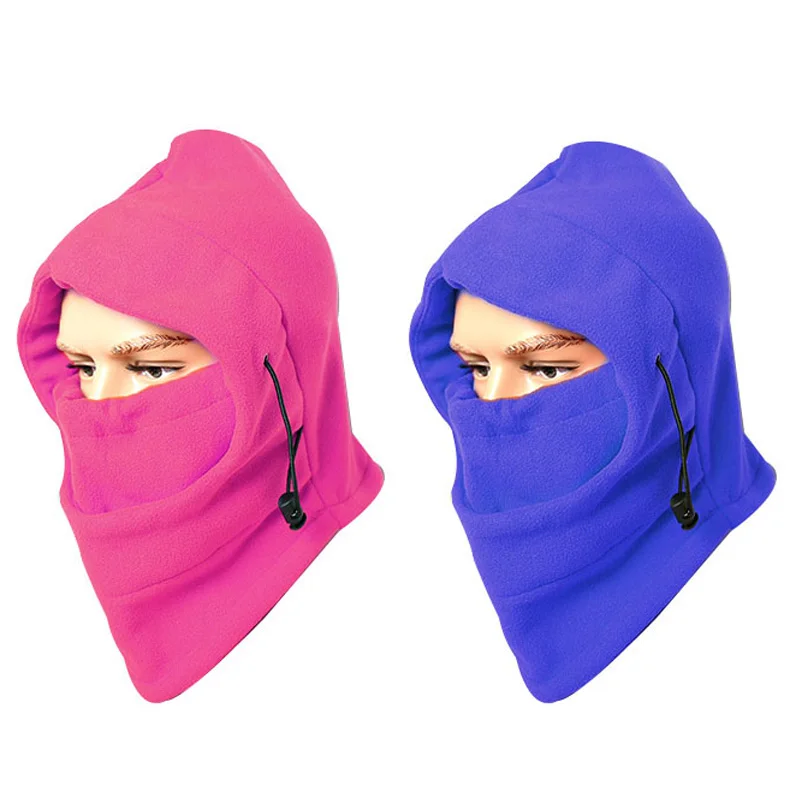 2019 Winter Windproof Hiking Caps Men Warm Thermal Fleece Balaclava Face Beanies Ski Bike Motorcycle Neck Warmer Helmet Hat | Спорт и