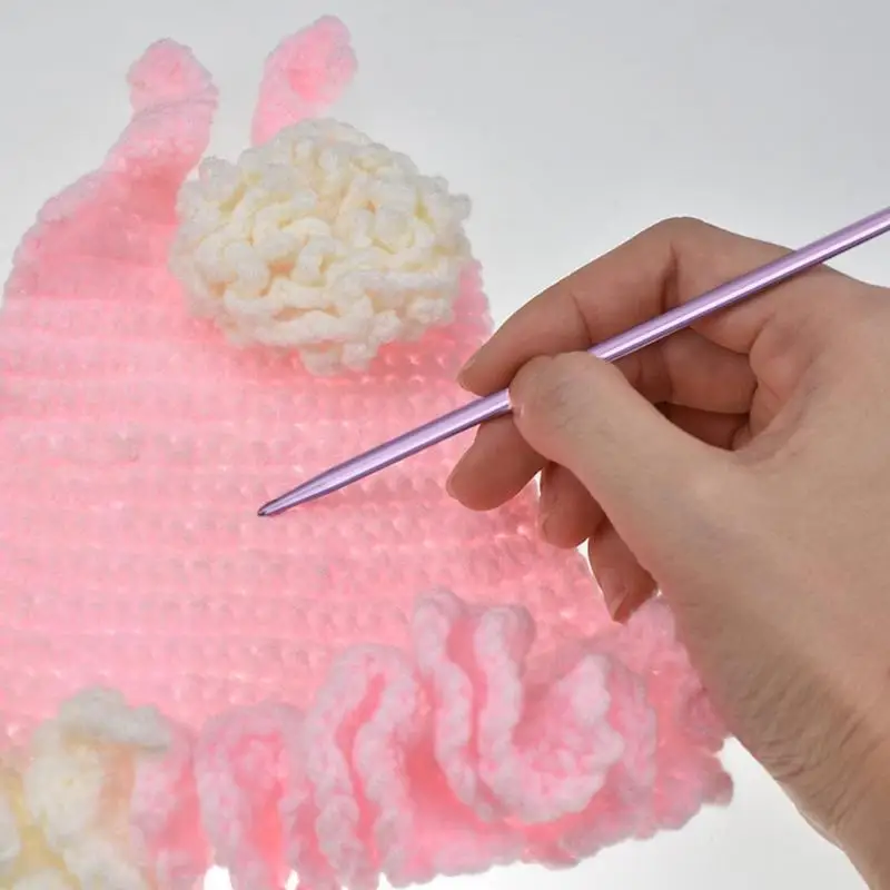 13 пар DIY Алюминий изменить головку круговые вязальные спицы Набор Колец Пластик тканые инструменты Инструменты для шитья "сделай сама" аксессуары с чехлом
