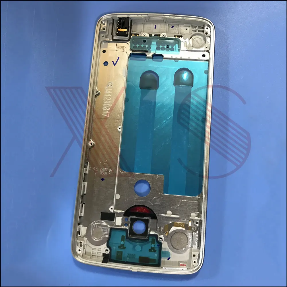 1 шт. для MOTO Z PLAY Полный Корпус Корпуса средняя передняя рамка задняя крышка