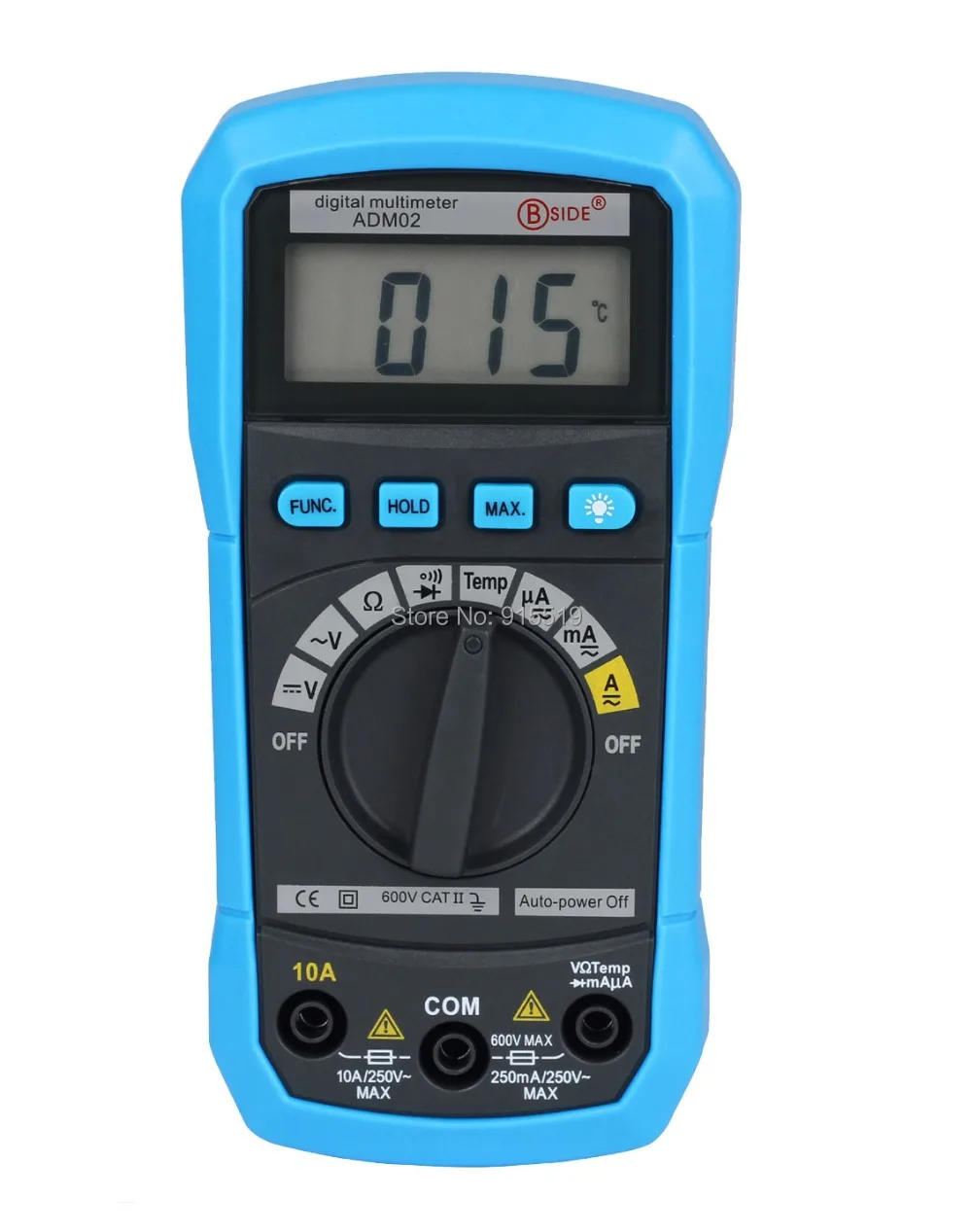 BSIDE ADM02 Auto Ranging Digital Multimeter DMM DC AC Voltage Current Temperature Meter Tester Diode | Инструменты