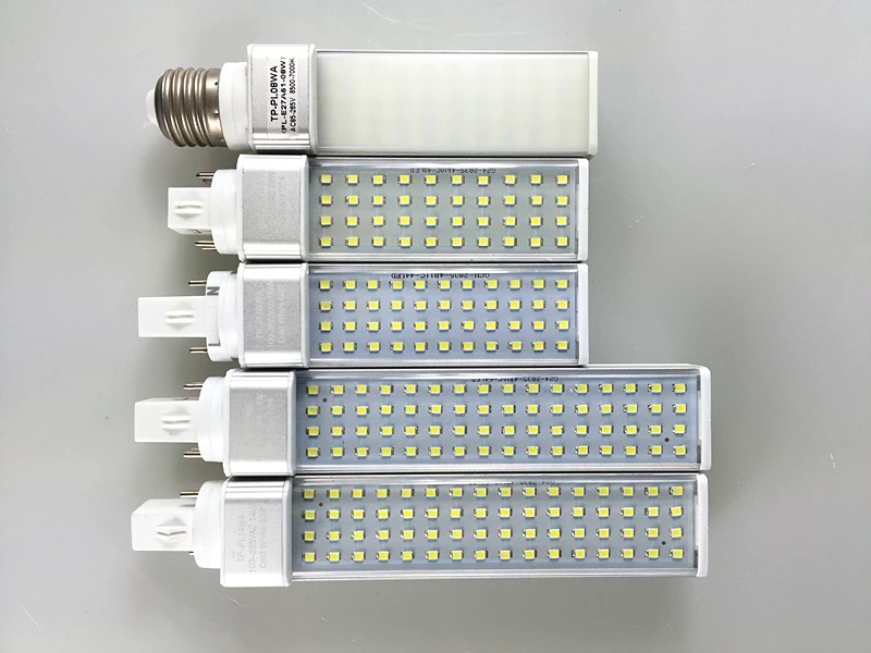 LED G23 8 Вт 9 вращающаяся PL лампа 2 контактный светодиод CFL/компактная флуоресцентная