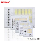 COB Светодиодная лампа прожектор SMD 5730 220 В 10 Вт 20 Вт 30 Вт 50 Вт 90 Вт светодиодный прожектор заменить галогенную лампу Smart IC наружное освещение