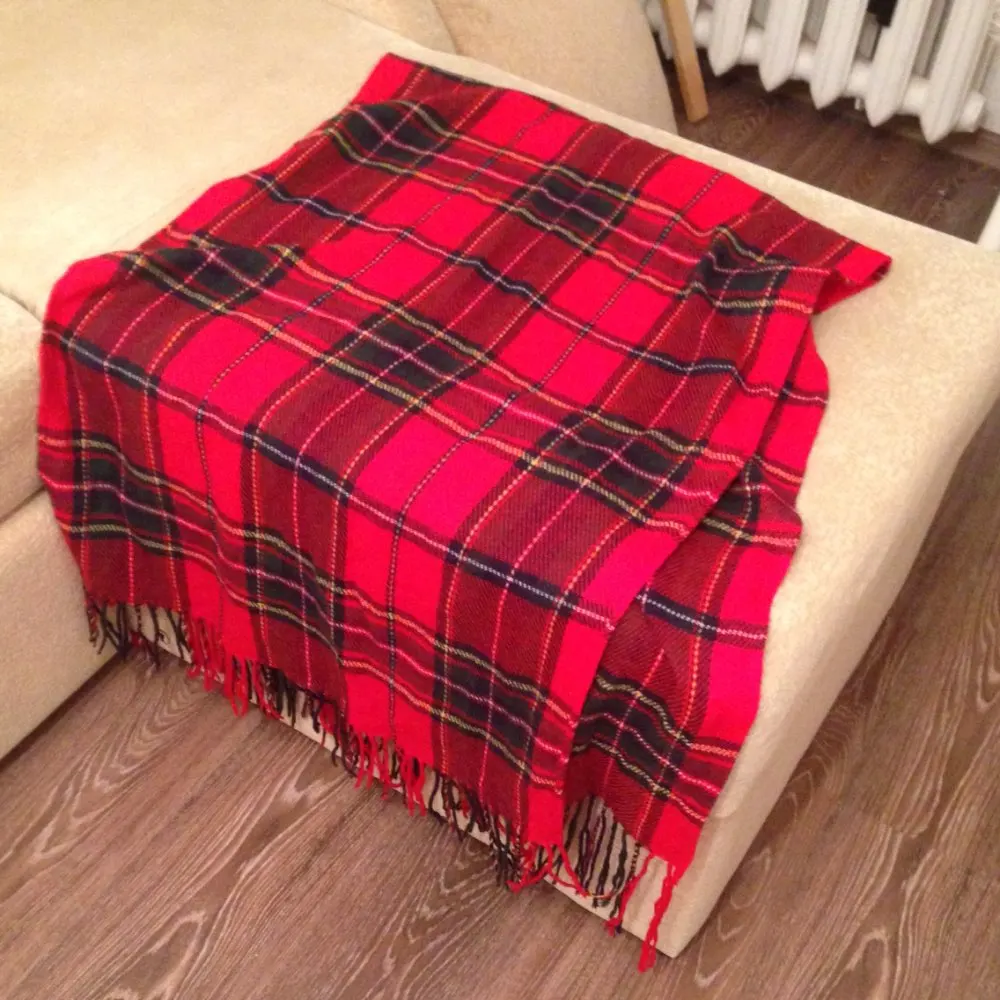 1 шт./лот классический британский для женщин теплые длинные шотландская клетка