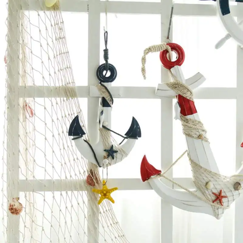 Декоративные рыболовные сети сделай сам 100*200 см настенное украшение для бара