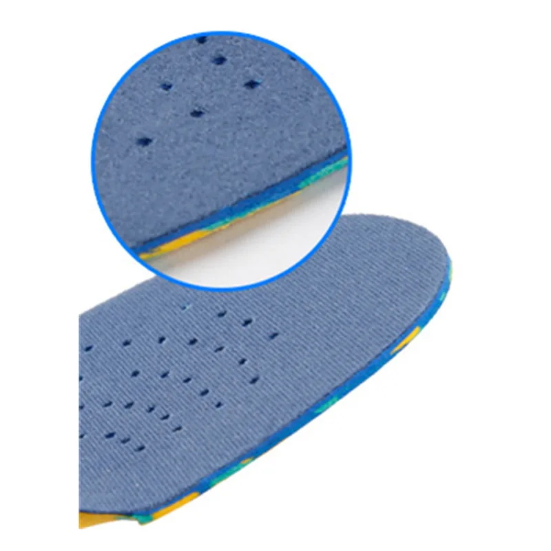 Детские ортопедические стельки из ЭВА дышащие поддержка свода стопы коррекция