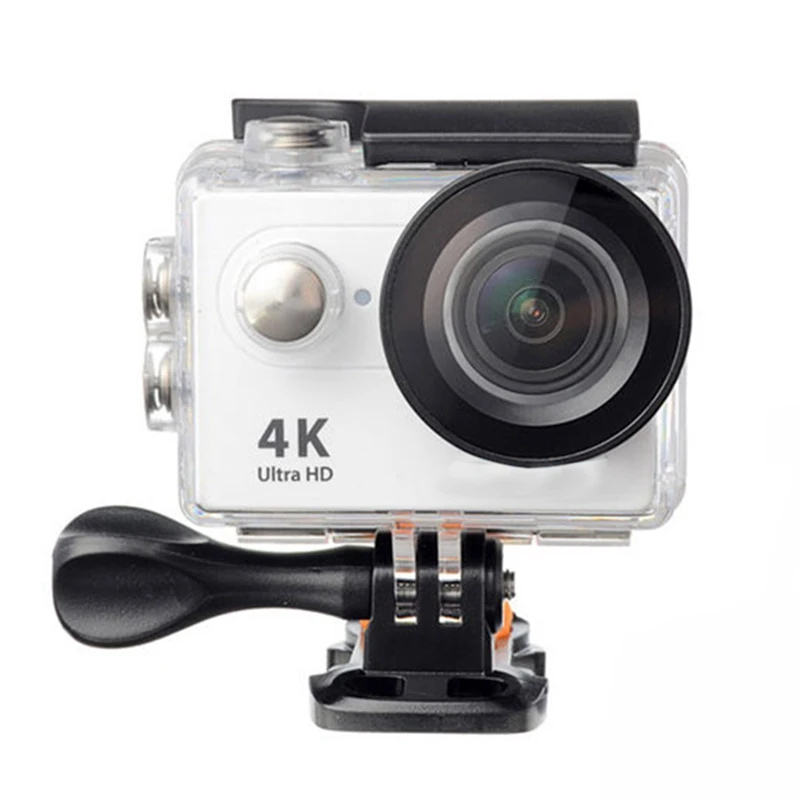 Белый Экшн-камера для охоты, дайвинга, лыжного спорта, Ультра HD, WiFi, 1080 P/30fps, водонепроницаемая профессиональная спортивная камера - Цвет: Белый