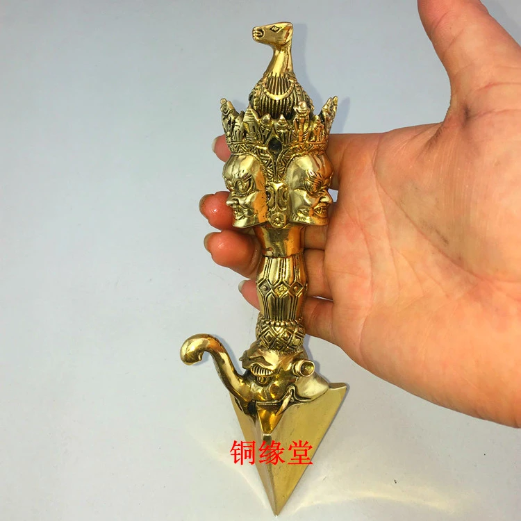 Инструмент из чистой меди украшение лошадь Голова короля Пакистана пестик king Kong