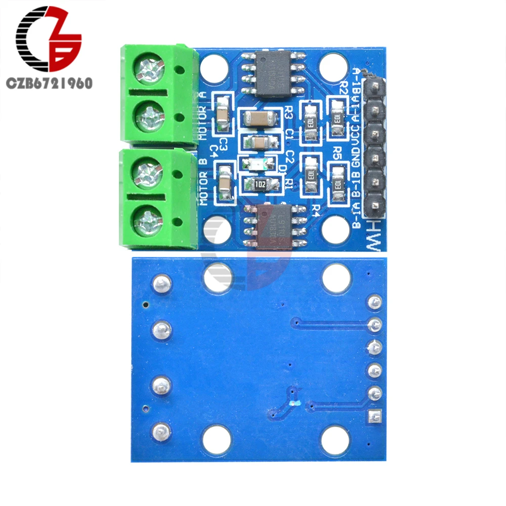 2,5 V-12 V 2CH L9110S h-мост Драйвер шагового двигателя Управление; доска двухканальный L9110 DC мотор привода Управление модуль для Arduino