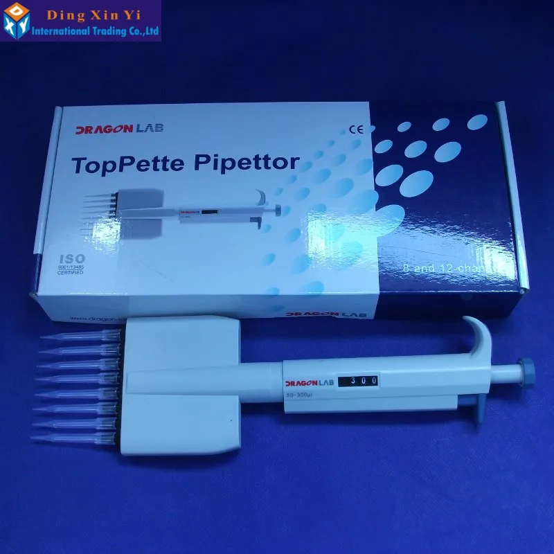 Совершенно новая 8 канальная ручная Регулируемая пипетка купите один и получите