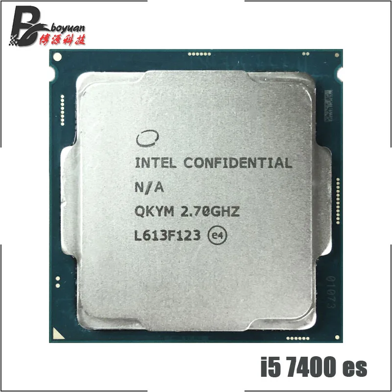 Процессор Intel Core i5 7400 ES QKYM 2 7 ГГц четырехъядерный четырехпоточный 6 Мб 65 Вт LGA