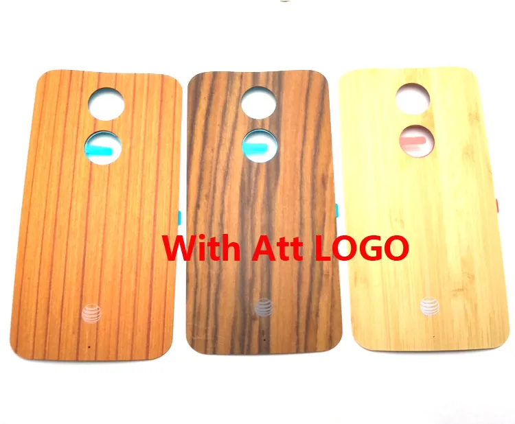 Бамбуковая/Черная задняя крышка корпуса батареи с клеем для Motorola Moto X + 1 XT1085 X2 2nd