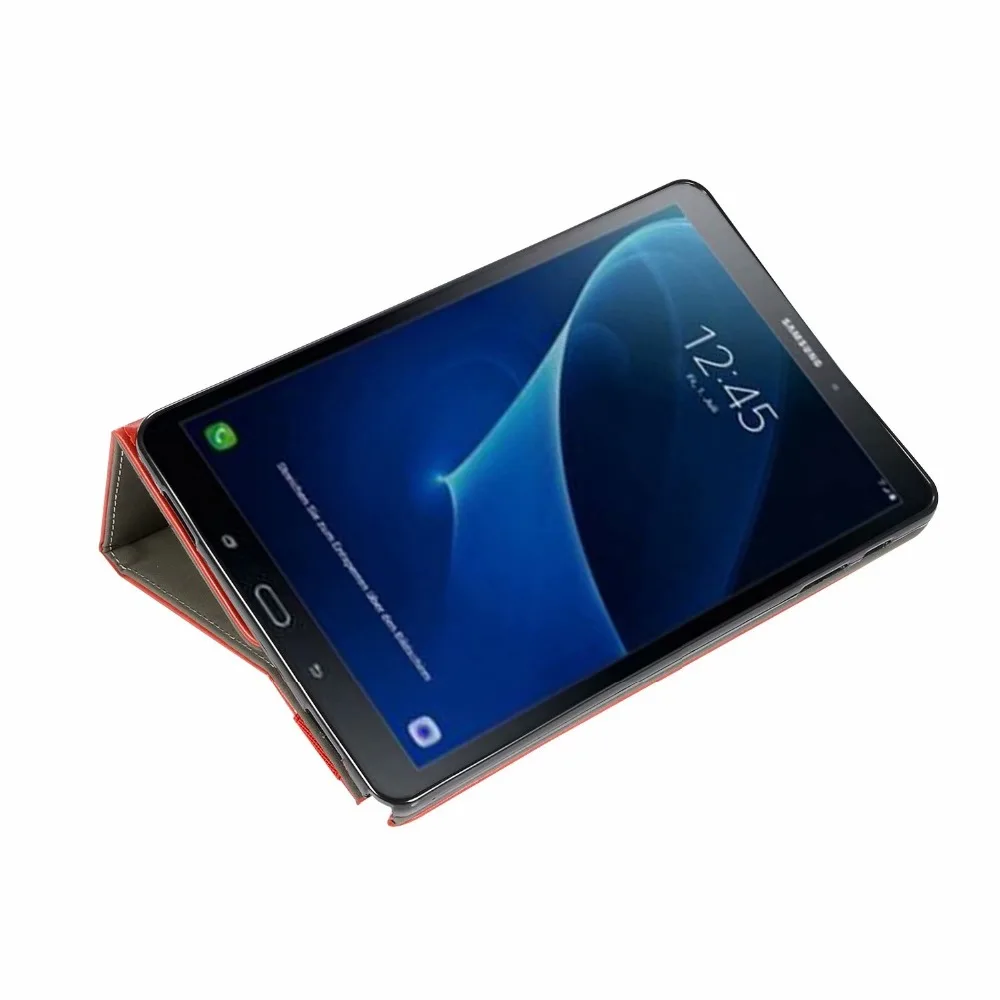 Кожаный чехол из искусственной кожи для Samsung Galaxy Tab A 6 A6 10 1 P580 P585 S-Pen version (NOT TAB T580)