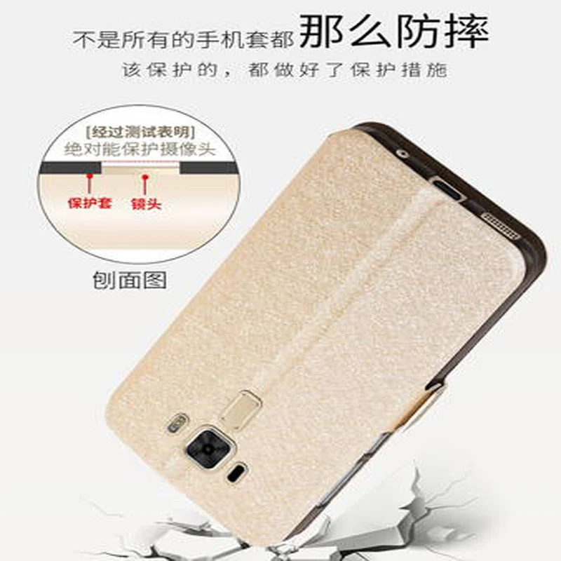 Чехол для Asus Zenfone 3 Laser ZC551KL кожаный чехол-накладка из ТПУ Zenfone3
