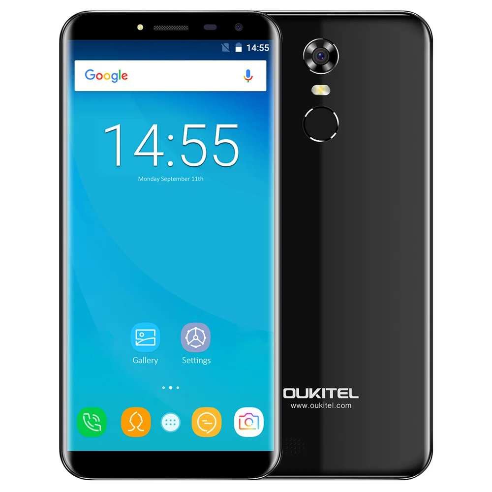 Оригинальный OUKITEL C8 4G 5 дюймовый смартфон Android 7 0 mtk6737 четыре ядра 1 3 ГГц 2 ГБ и 16 Гб
