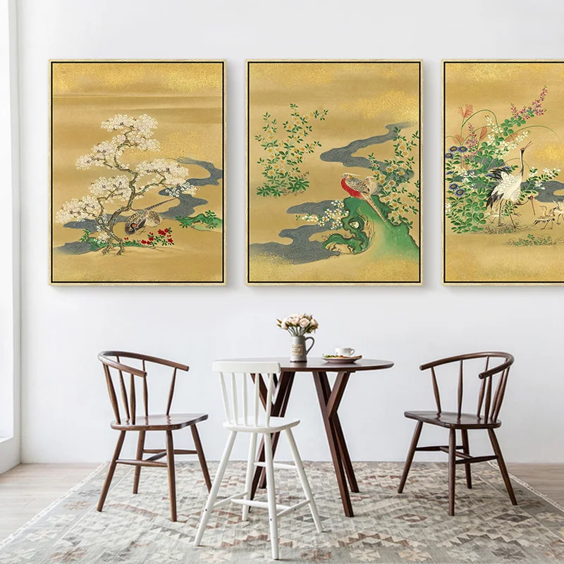 Цветок дерево холст картина небольшой путь простая Гусь фото зеленая трава