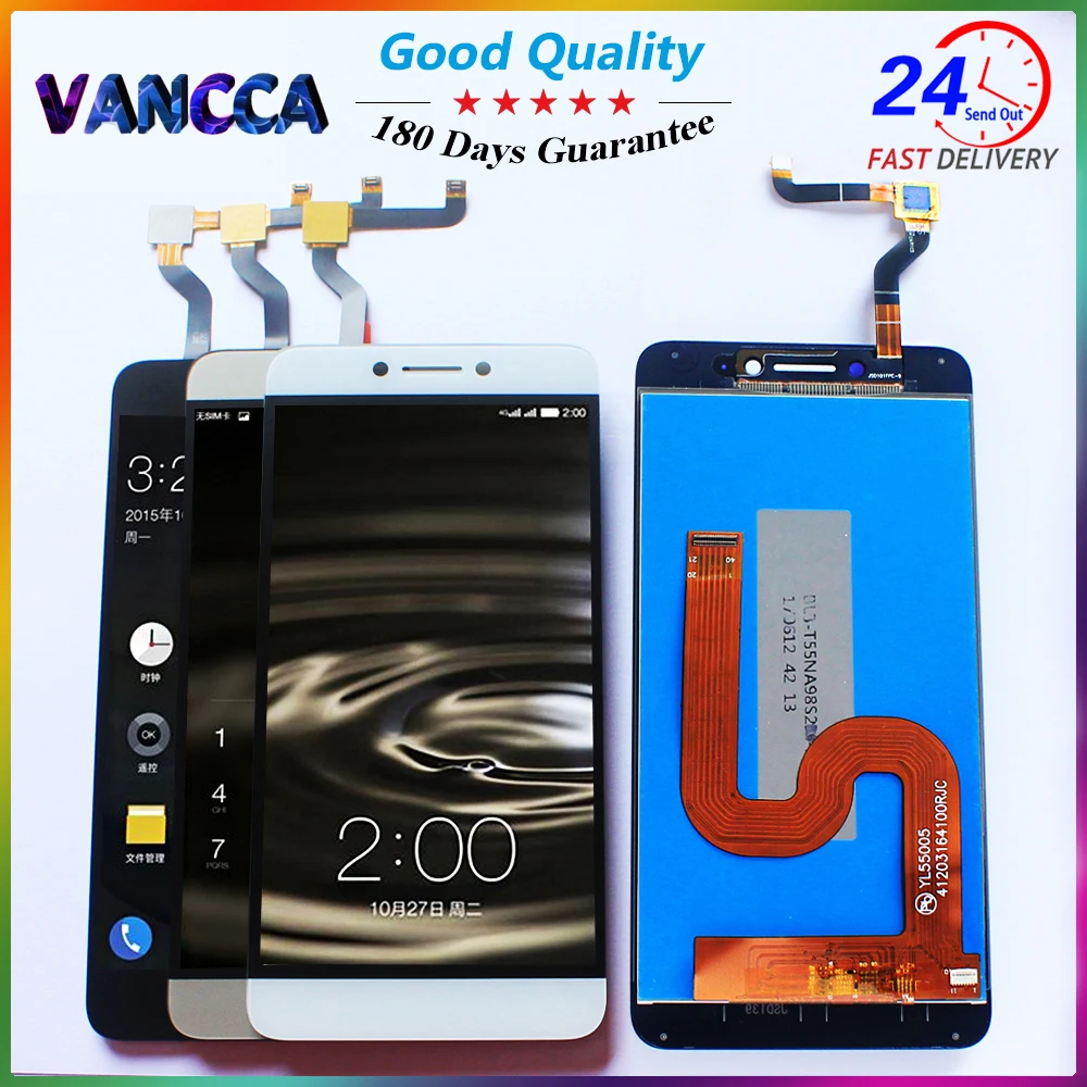 100% протестированный ЖК дисплей для Letv Le LeEco Coolpad Cool 1 5 дюймовый сенсорный экран