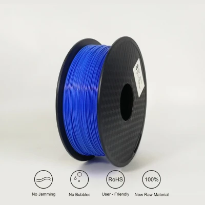 Blue 3D печать нити ТПУ Гибкая нить ТПУ гибкий пластик для 3D-принтера 1,75 мм 1 кг материалы для 3d-печати синий - Цвет: Blue
