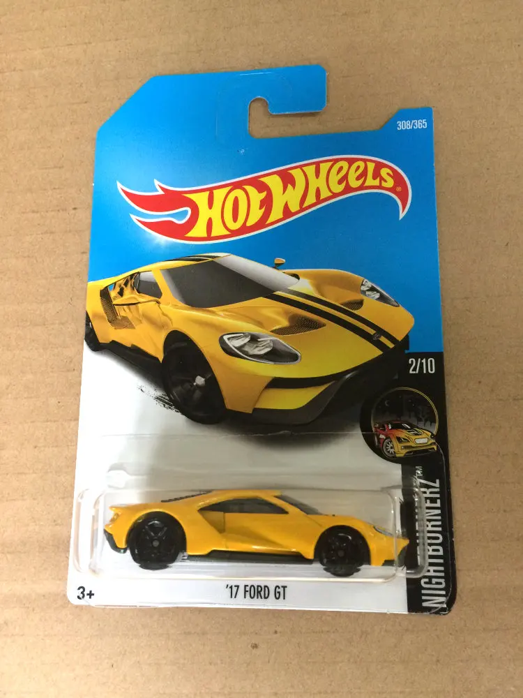 Hot Wheels 1:64 Car 17 FORD GT Коллекционная серия коллекционные металлические автомобили