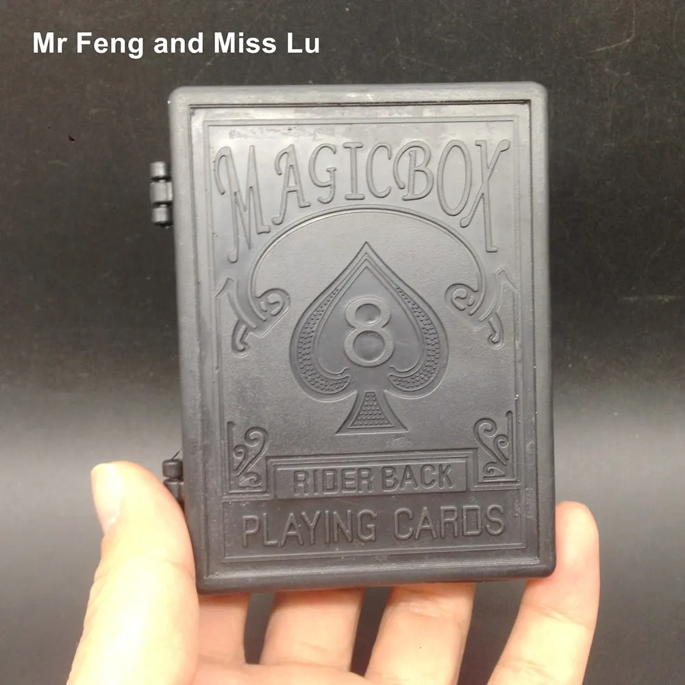 Black Magic Box Props Restore Playing Card Trick Game Children's Toys Kids Gifts | Игрушки и хобби