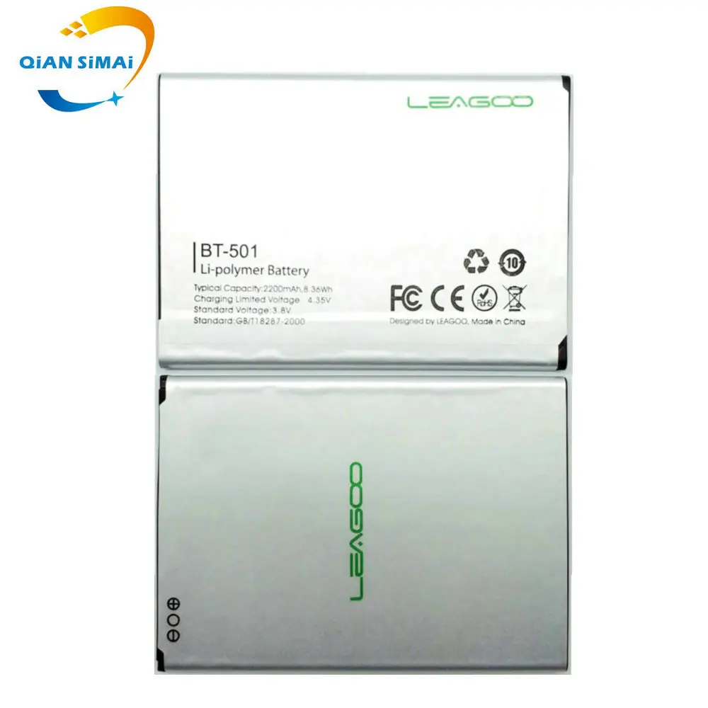 Аккумулятор QiAN SiMAi 1 шт. новинка 100% высокое качество BT 501 BT501 для LEAGOO Alfa 5 мобильного