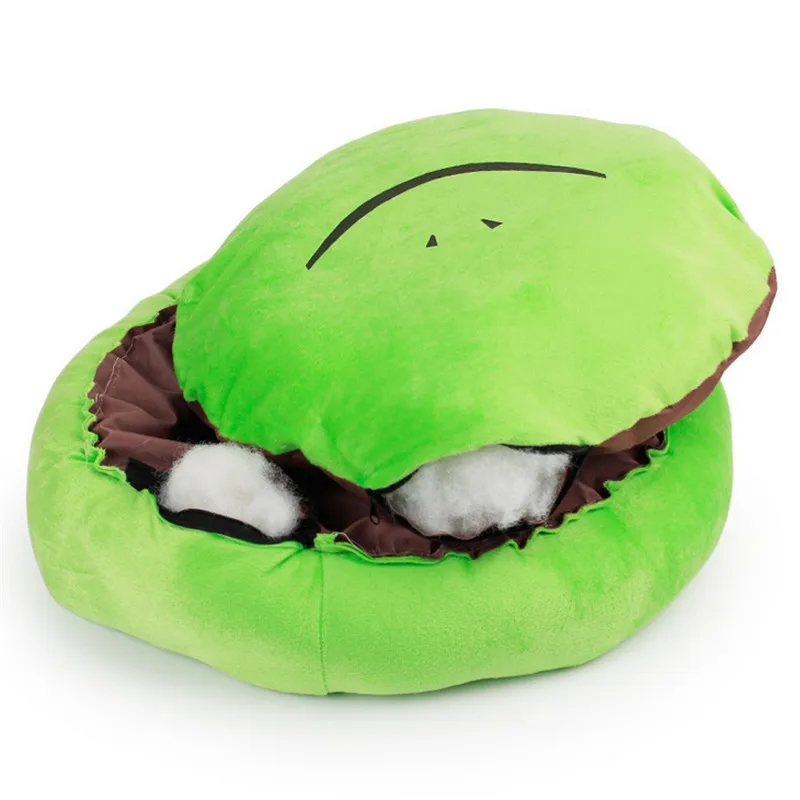 Frog Prince Pet Cat Dog House Плюшевый Диван Кровать Мультфильм теплый Собака Щенок Мат