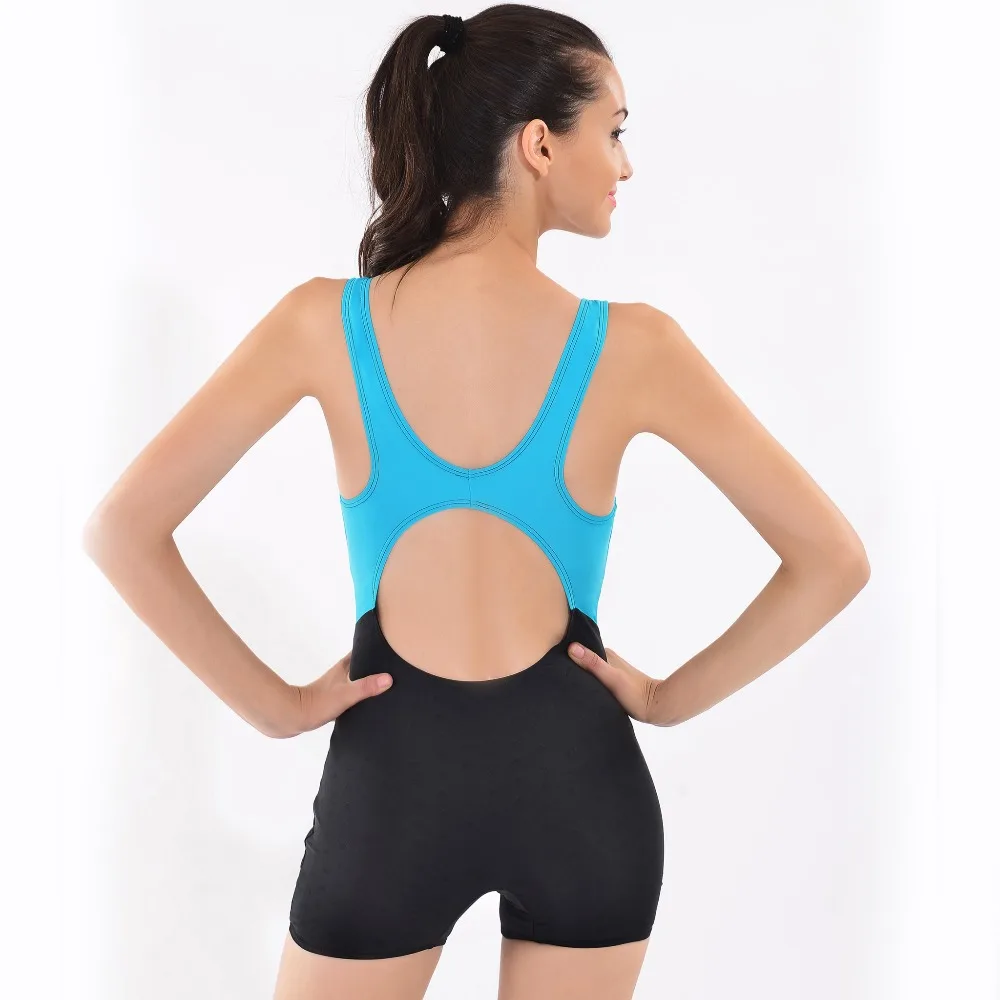 Профессиональный купальник для соревнований женский спортивный Цельный женские