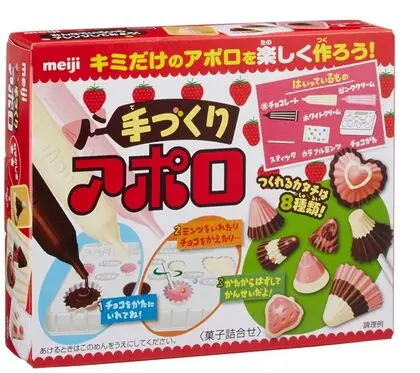 Японский ПОПИН кулинария Kracie Meiji Apollo космический корабль кухонные