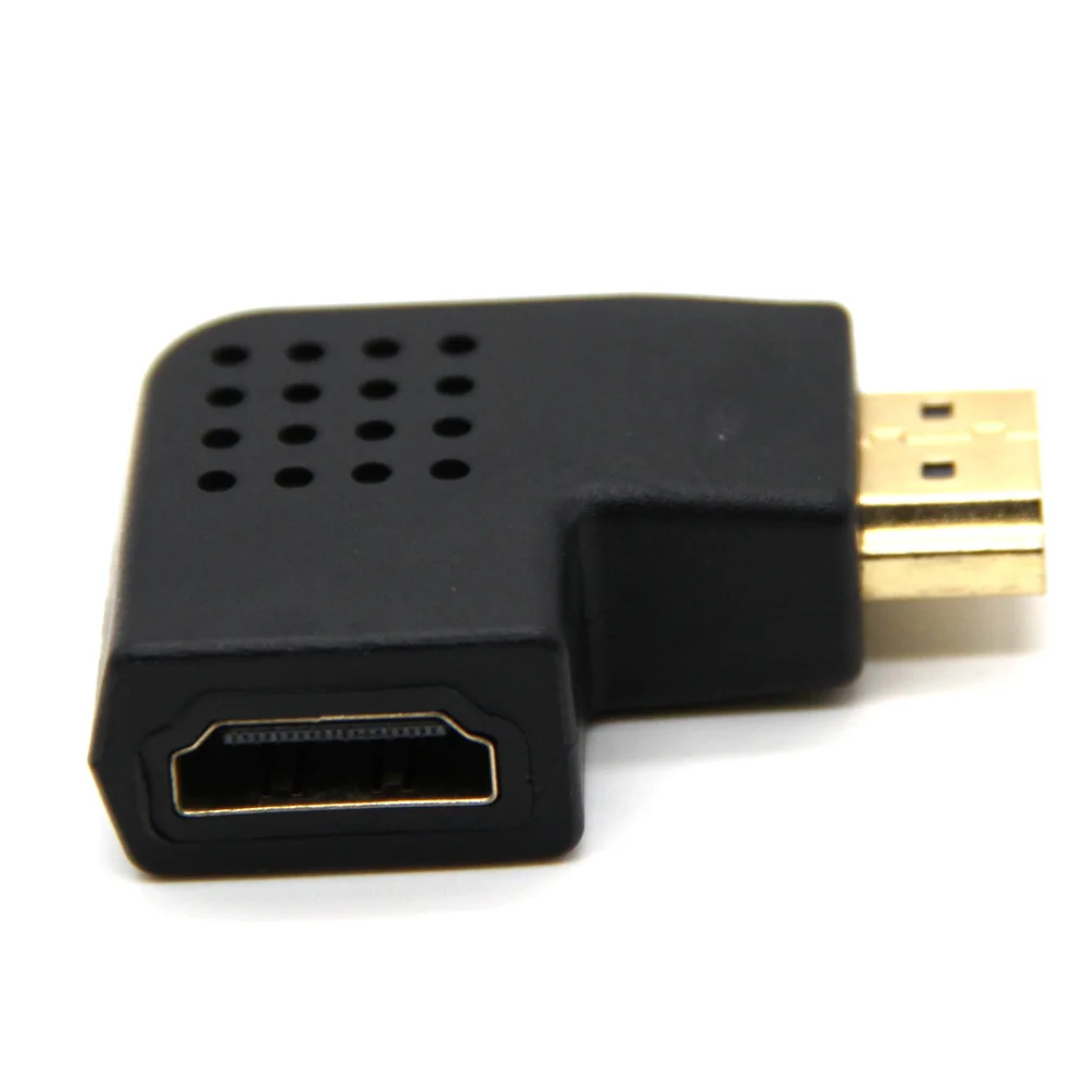 90 градусов совместимому с HDMI адаптер конвертер для мужчин и женщин M/F
