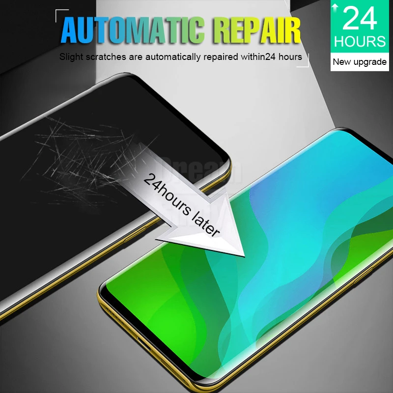 Защитная Гидрогелевая пленка для samsung Galaxy S7 Edge S8 S9 Plus Note 8 9 защитная пленка S8 S9 Note 9 Гидрогелевая пленка