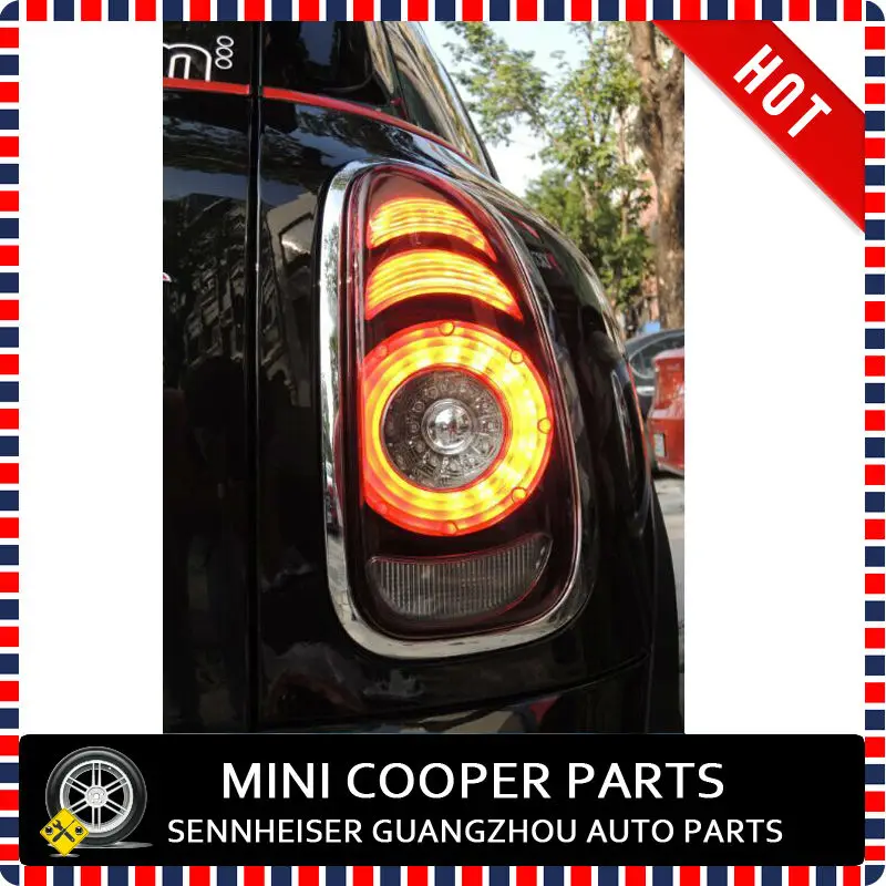 Абсолютно новый материал ABS с хромированной крышкой черная светодиодная задняя